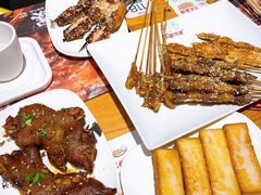 烤羔羊肉串-木屋烧烤(西城天桥店)