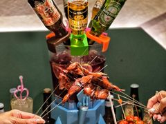 -街角等你.大连海鲜烧烤.经典铁板海鲜串(西安路店)