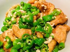 青椒油豆腐-农耕记·湖南土菜(halo广场店)