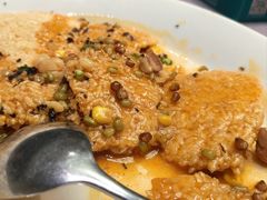 牛肉汁浇土锅巴-徽镇小厨·经典徽菜(十里河店)