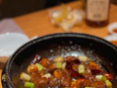 石锅花椒啫牛小排-新荣记(西溪湿地店)