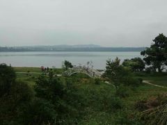 远眺湖光岩-湖光岩风景区