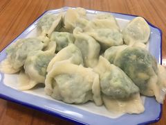 鸡蛋韭菜水饺-乐回头饺子店
