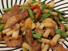 藕尖四季豆炒爽肉-百乐门喜宴(海珠广场华厦店)