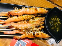 烤基围虾-烧货·活海鲜炭烧(湖滨商业街店)