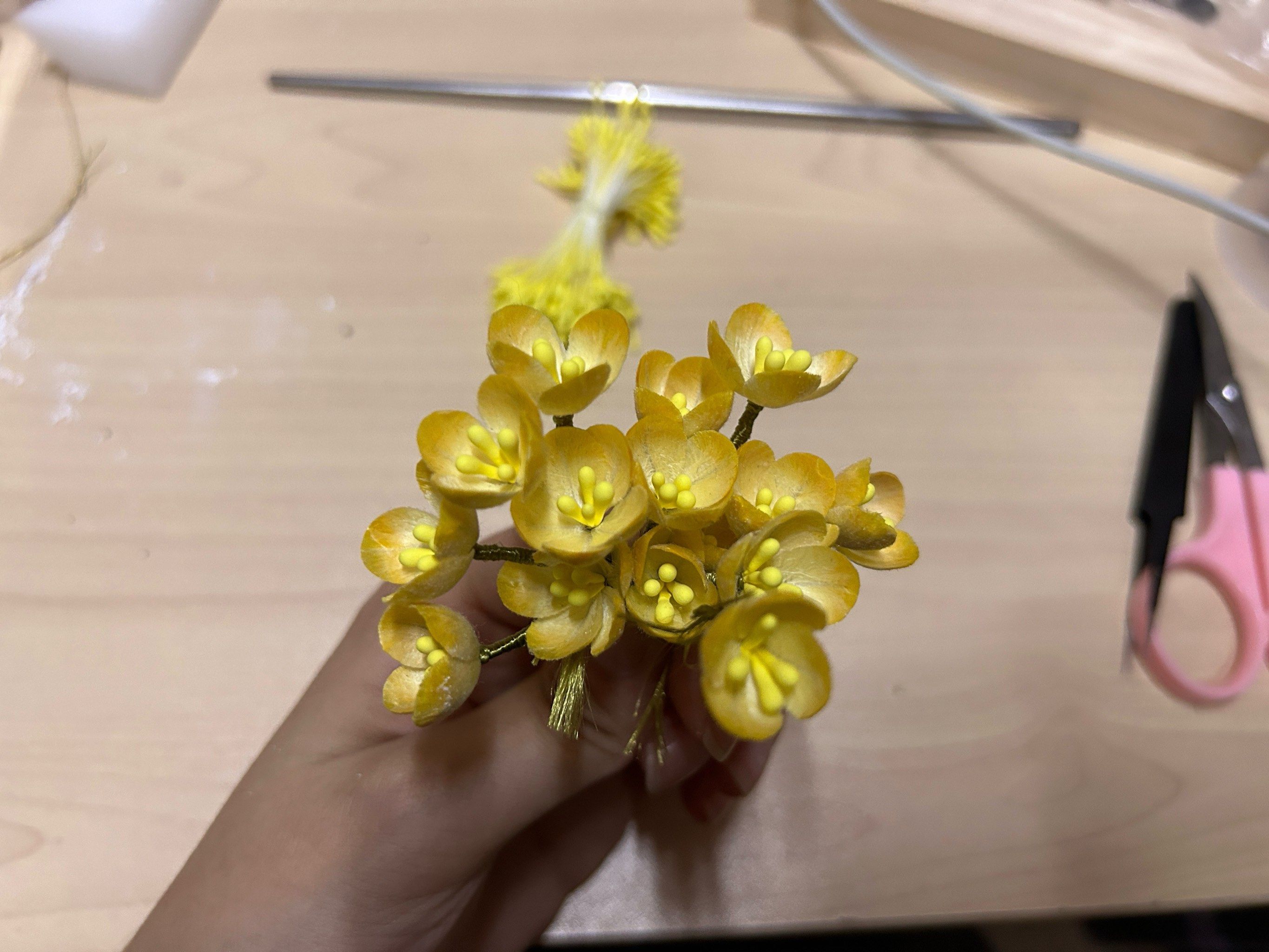 绒花制作呀呀呀呀