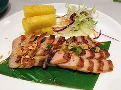 西贡炭烧烤猪颈肉配菠萝-美奈小馆·越南料理(中航城君尚购物中心店)