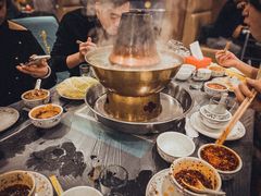 热气腾腾的火锅-鑫龙火锅城(青岛分店)