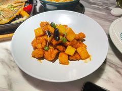 鲜果菠萝里脊-蜜桃花开·中西融合菜E&W(南长街店)