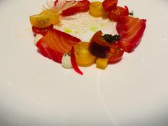 挪威烟熏三文鱼水晶黄瓜香槟奶油-福楼法餐厅FLO