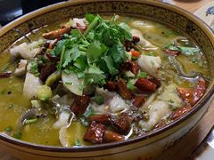 酸菜雪山鱼-胖子菜馆(花园餐厅店)