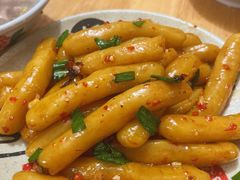 炸米果-烂厅下牛肉汤
