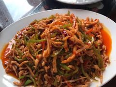 鱼香鸡丝-来顺成饭庄