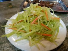 青笋丝-玫瑰红烤羊排(北新桥三条店)