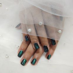 -孔雀手美甲美睫护理