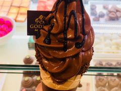 黑巧克力软冰淇淋-GODIVA(印象城店)