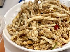 干炸茶树菇-老四川平头酸菜鱼(衙前店)