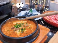 微辣牛肉豆腐汤-龍二烧肉酒场(九亭店)
