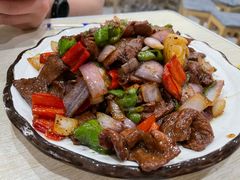 黑椒牛柳炒菜-孟记大碗面•家常菜(鼓楼和会街店)