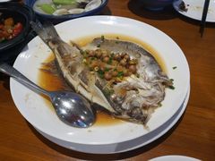 凤梨酱破布子蒸鲈鱼-芒果爆爆(东海缤纷店)