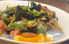 Fresh Vegetable Tofu Pudding Salad