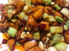 -东来菜馆•手抓海鲜家常菜•海鲜锅贴(鸽子窝店)