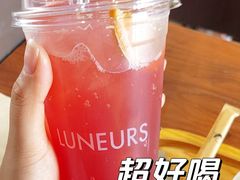 玫瑰茄蓝莓菠萝苏打-LUNEURS月乐诗·烘焙甜品(华山路店)