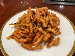 孜然手撕杏鲍菇-北京饭店诺金-东33餐厅