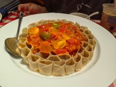 五种番茄浇汁莜面-西贝(南开大悦城店)