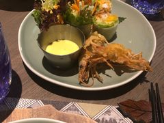 酥炸老虎虾香芒米纸卷-CHINCHIN 青青·泰国料理(万象食家店)