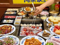 -阿亲家·韩式无限烤肉(花果园店)