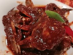 -草家酱蟹炭火烤肉店(珲春南路一店)