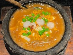 招牌石锅海胆豆腐-锦楼·臻选新杭帮(杭州中心店)