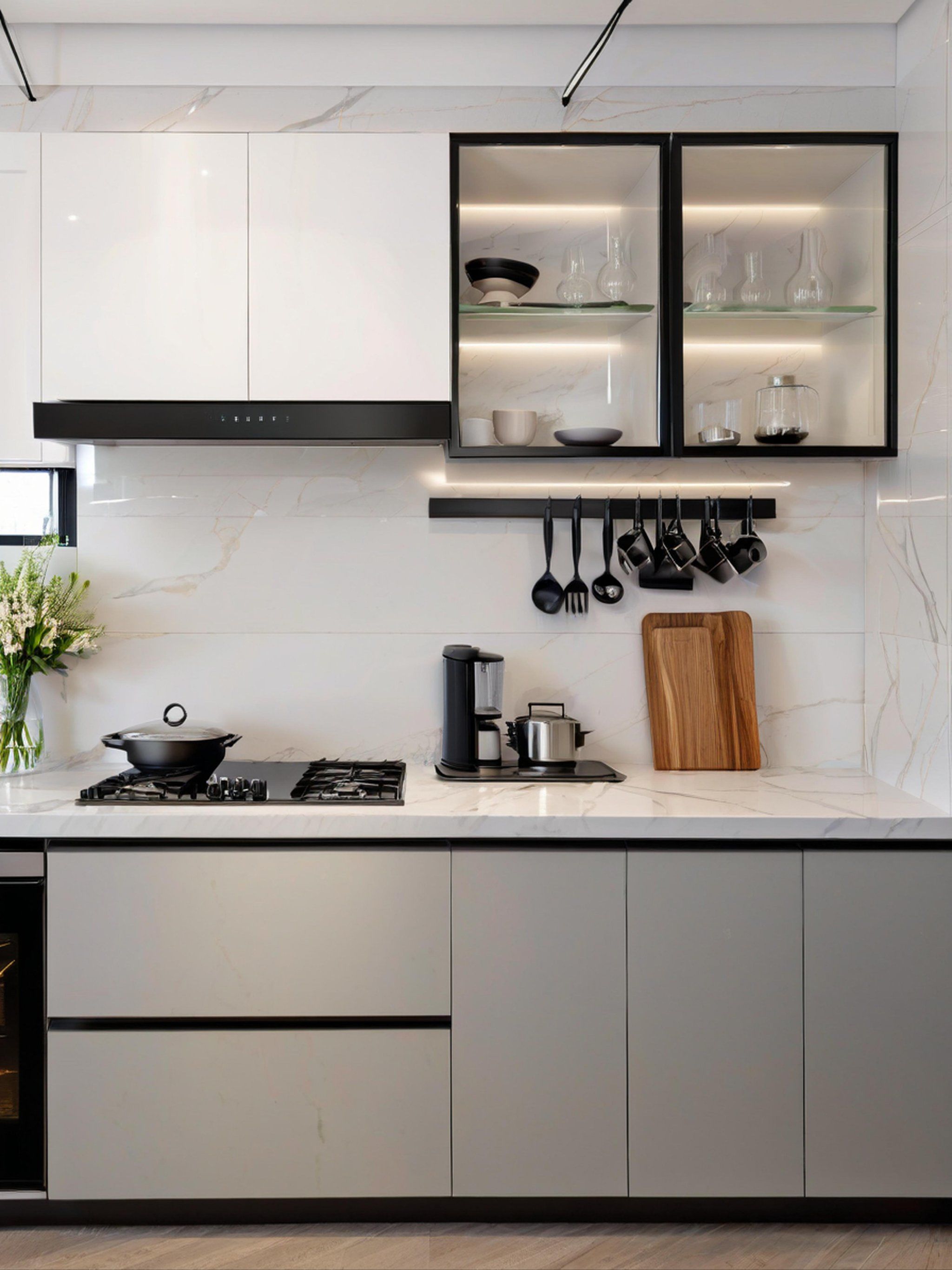 现代感厨房设计