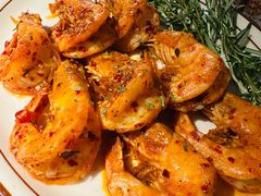 西班牙蒜香油爆虾-ZAFFERANO西班牙海鲜饭(上海首店)