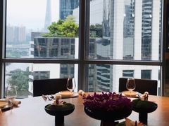 靠窗位-广州富力君悦大酒店空中花园