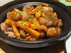 蘑菇烩山药-泰钰丰烤鸭.天津菜(开发区店)