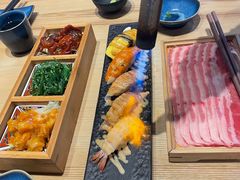 三味小吃拼盘-鹅喜粤·广州味·点心·烧鹅(长隆店)