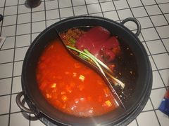-热火朝天鲜切牛肉火锅(南强街巷店)
