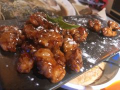 雪花糖醋里脊-绿茶餐厅(松江万达店)