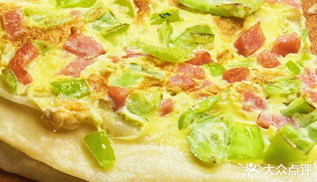 农贸市场里的中式比萨🍕