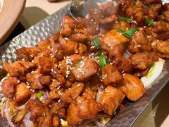 炉火烤五花肉-吕氏疙瘩汤·海鲜新鲁菜(凯德mall新都心店)