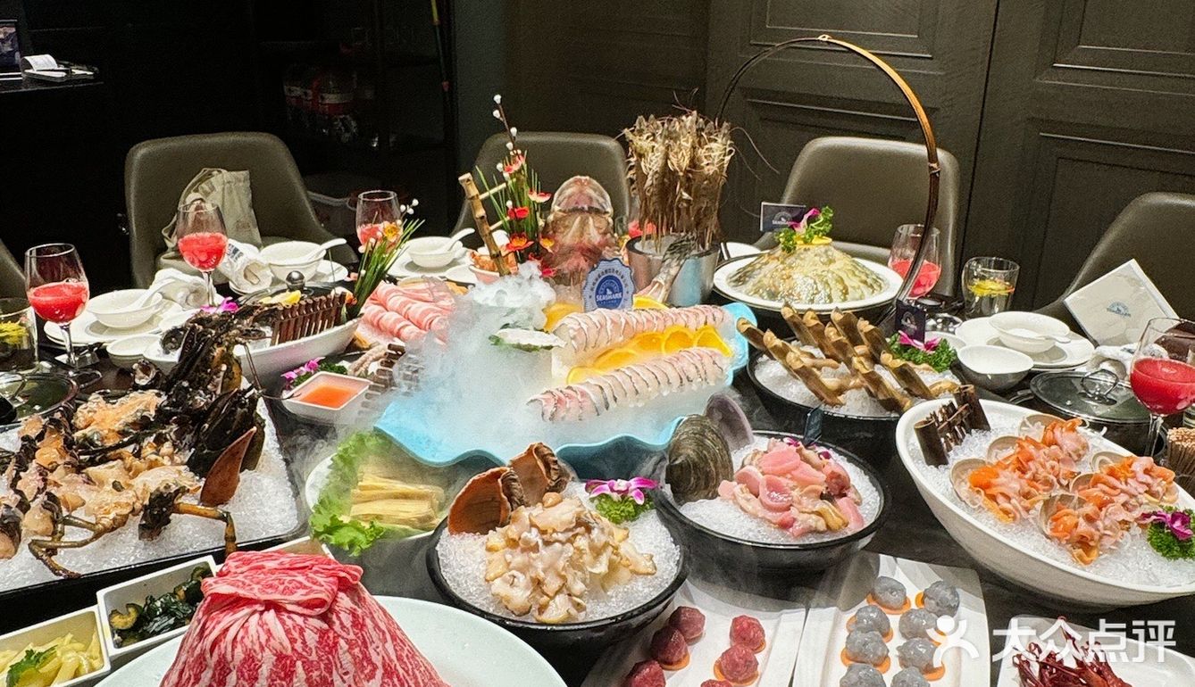 尊滴太适合商务宴请了吧!海鲨岛海鲜豆捞餐厅