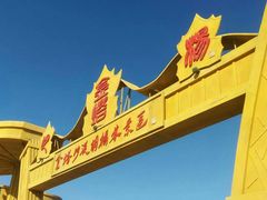门面-金塔沙漠胡杨林景区