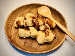 手工翻砂糖热糍粑-甜心闲生传统手工冰粉(人民广场店)