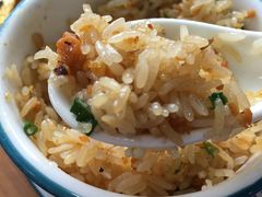 跳舞海胆炒饭-黄大妈农家菜