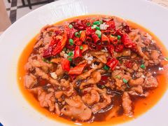 水煮猪肉-大鸭梨烤鸭店(花园村店)