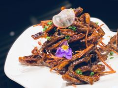 嘉府芋丝脆鳝-上海苏宁宝丽嘉酒店·嘉府壹号中餐厅
