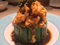 海蜇秋葵蚌肉-尚一汤·粤菜海鲜(环球港店)