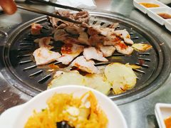 烤土豆片-韩聚屋韩国烤肉餐厅(新北万达店)